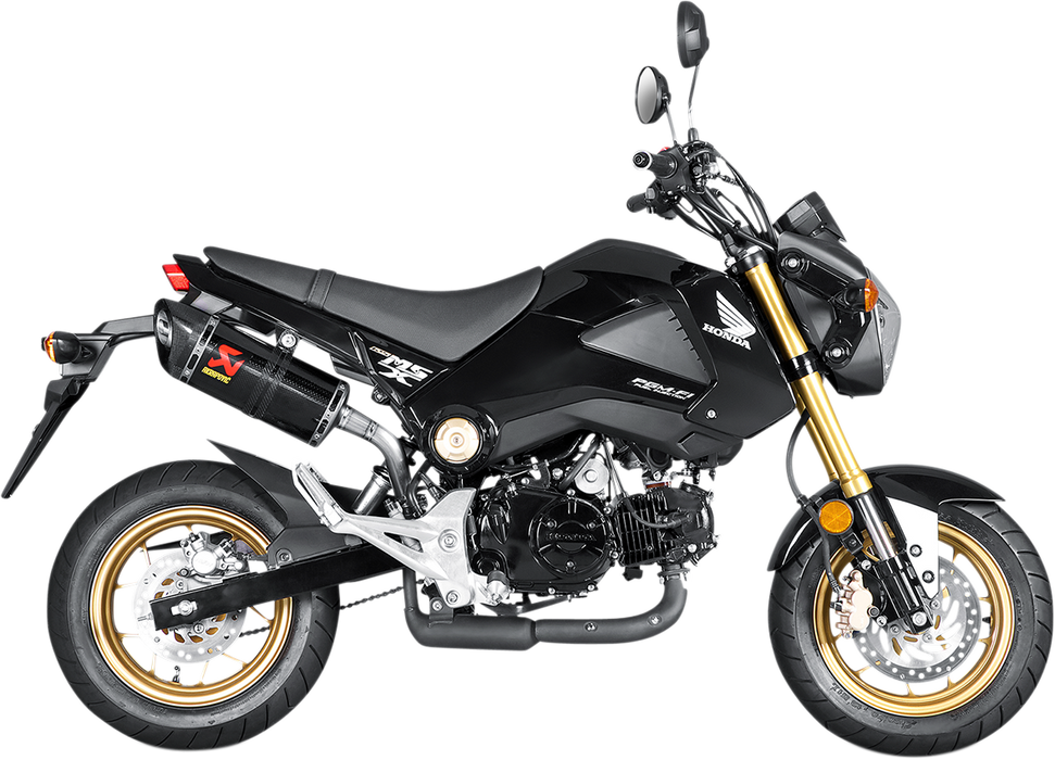 AKRAPOVIC Slip-On Line Muffler - Carbon Fiber Grom 125 MSX  2013-2015   S-H125SO1-HAPC 1811-2692