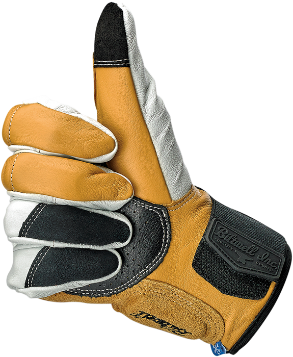 BILTWELL Belden Gloves - Cement - Medium 1505-0409-303