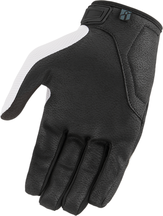 ICON Hooligan™ CE Motorcycle Gloves - White - 2XL 3301-4394