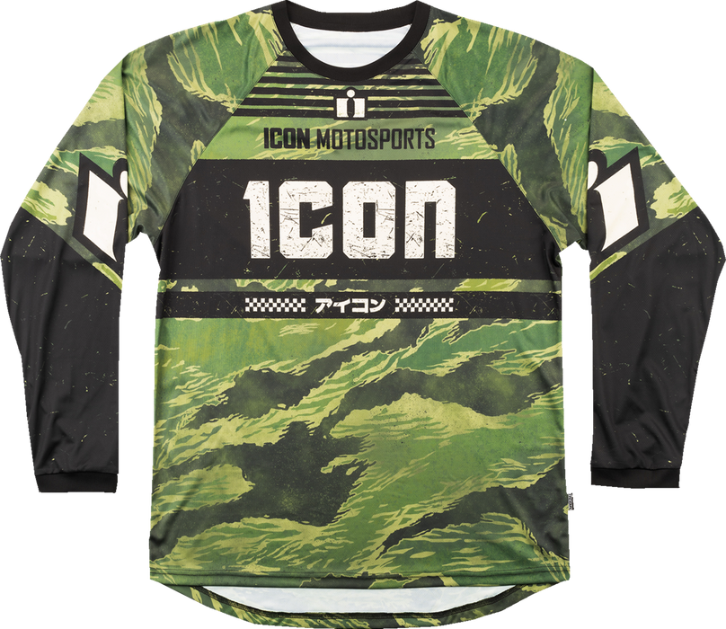 ICON Tiger’s Blood Jersey - Green Camo - 3XL 2824-0089