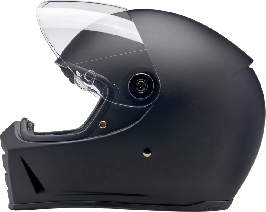 BILTWELL Lane Splitter Helmet - Flat Black - XS 1004-201-501