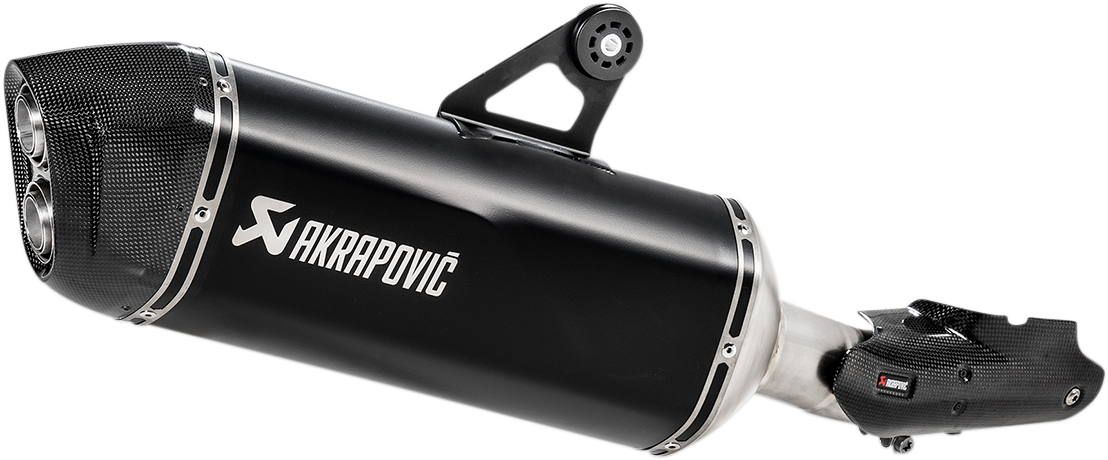 AKRAPOVIC Muffler - Black R 1250 GS  2019-2023 S-B12SO23HAATBL 1811-3703