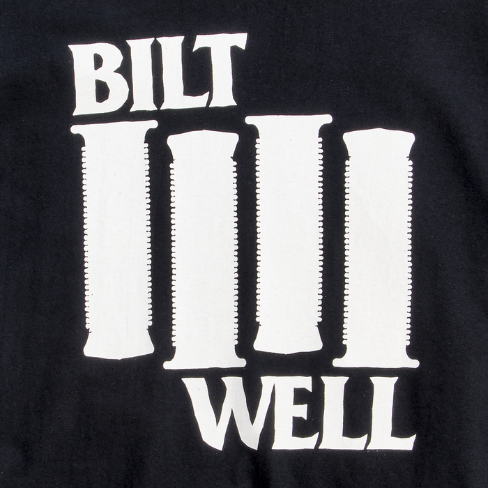 BILTWELL Damaged T-Shirt - Black - Medium 8101-073-003