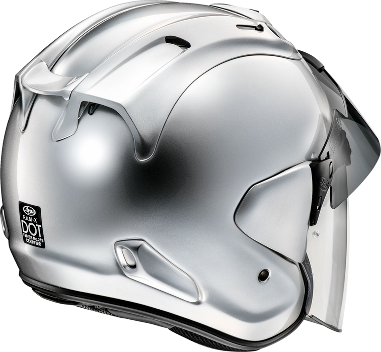 ARAI Ram-X Motorcycle Helmet - Aluminum Silver - Large 0104-2931