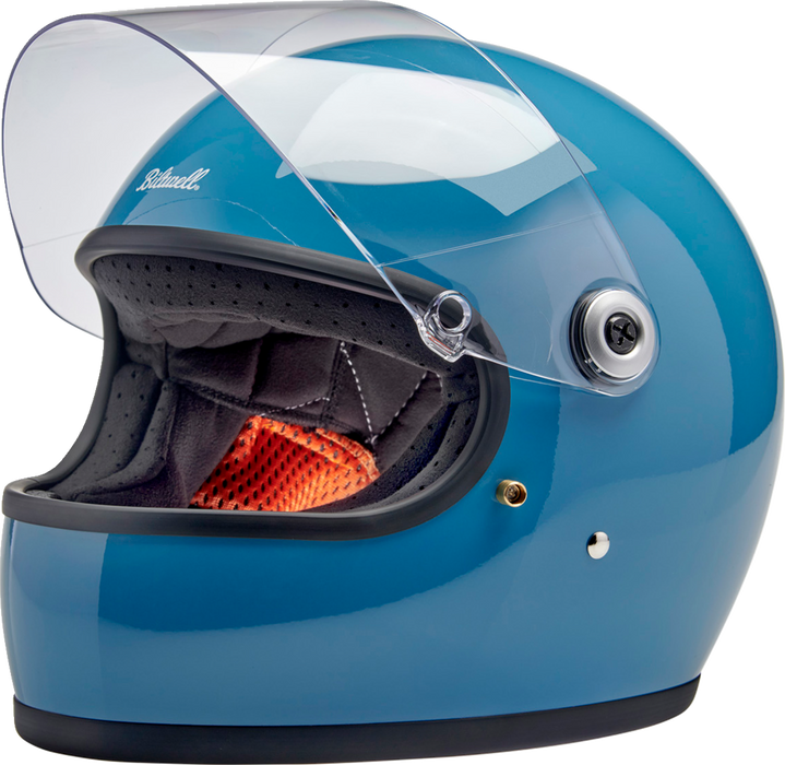 BILTWELL Gringo S Motorcycle Helmet - Gloss Dove Blue - Small 1003-165-502