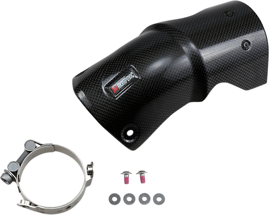 AKRAPOVIC Heat Shield - Carbon Fiber - S1000RR P-HSB10R1/A1 1860-0887