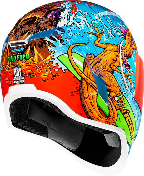 ICON Airform™ Motorcycle Helmet - Dino Fury - 3XL 0101-14795