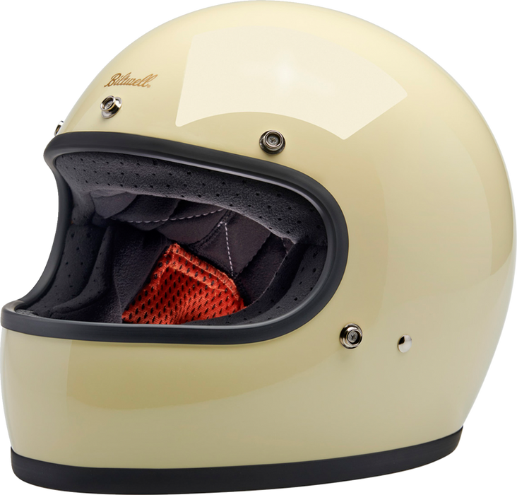 BILTWELL Gringo Motorcycle Helmet - Gloss White - XS 1002-102-501