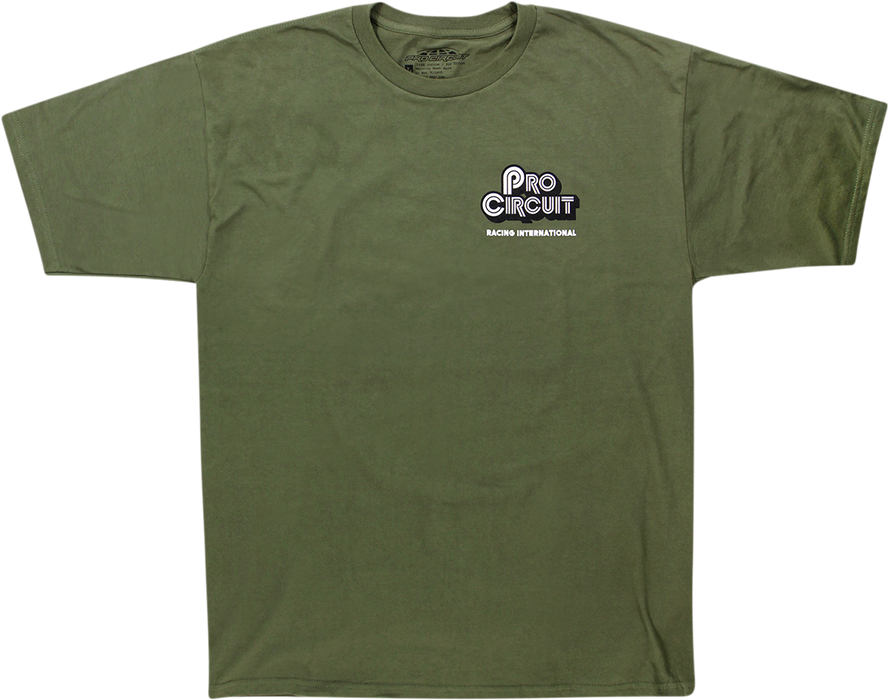 PRO CIRCUIT Pit Bike T-Shirt - Green - XL 6431720-040