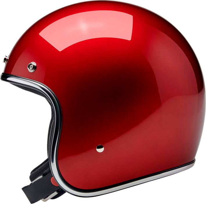 BILTWELL Bonanza Motorcycle Helmet - Metallic Cherry Red - XS 1001-351-201