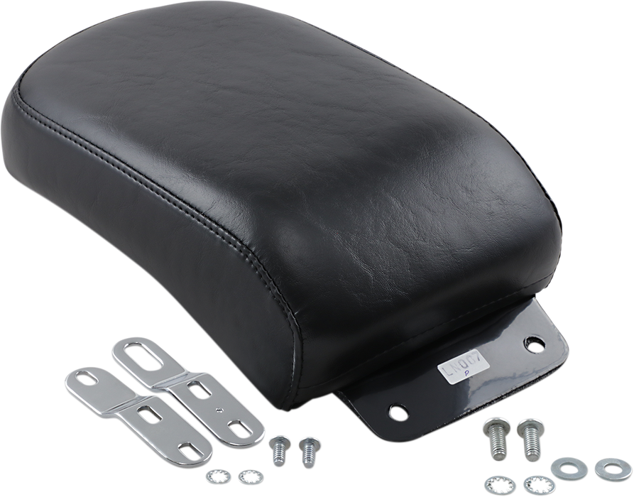 LE PERA Bare Bones Pillion Pad - Smooth - Black - Softail '84-'99 LN-007P