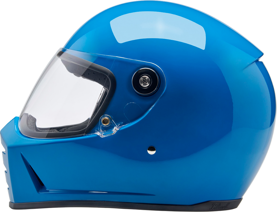 BILTWELL Lane Splitter Helmet - Gloss Tahoe Blue - 2XL 1004-129-506