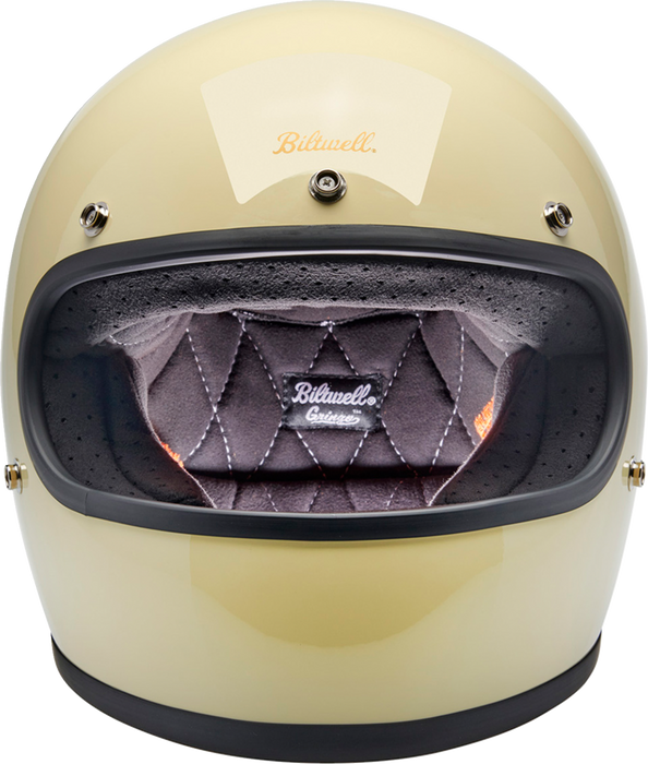 BILTWELL Gringo Helmet - Gloss White - Medium 1002-102-503