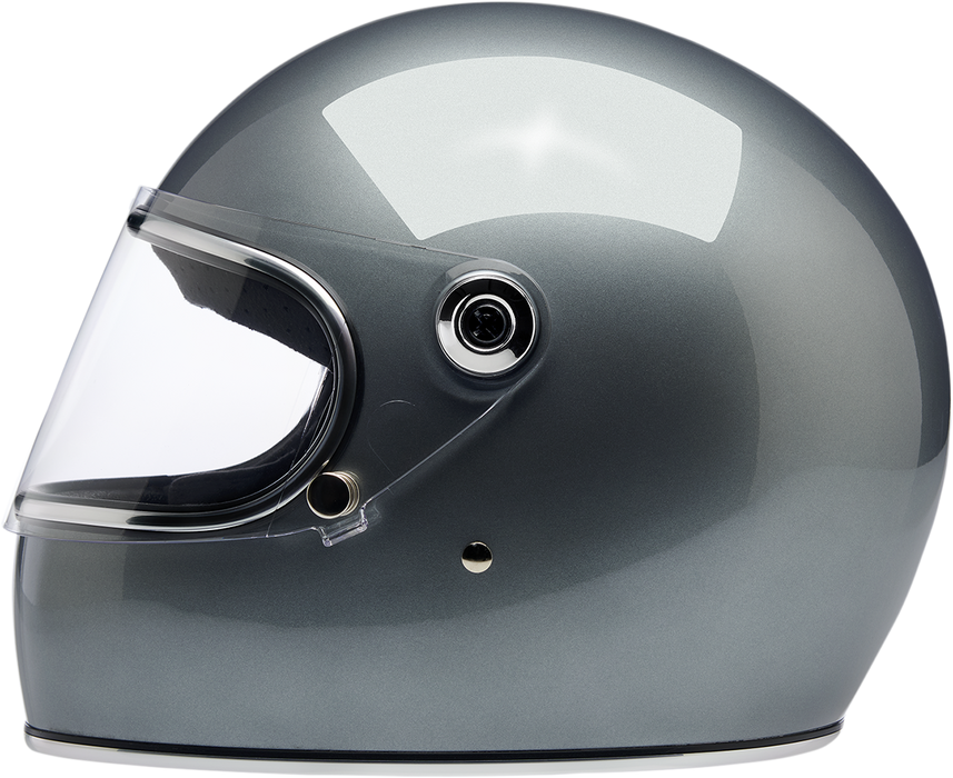 BILTWELL Gringo S Motorcycle Helmet - Metallic Sterling - XS 1003-340-101