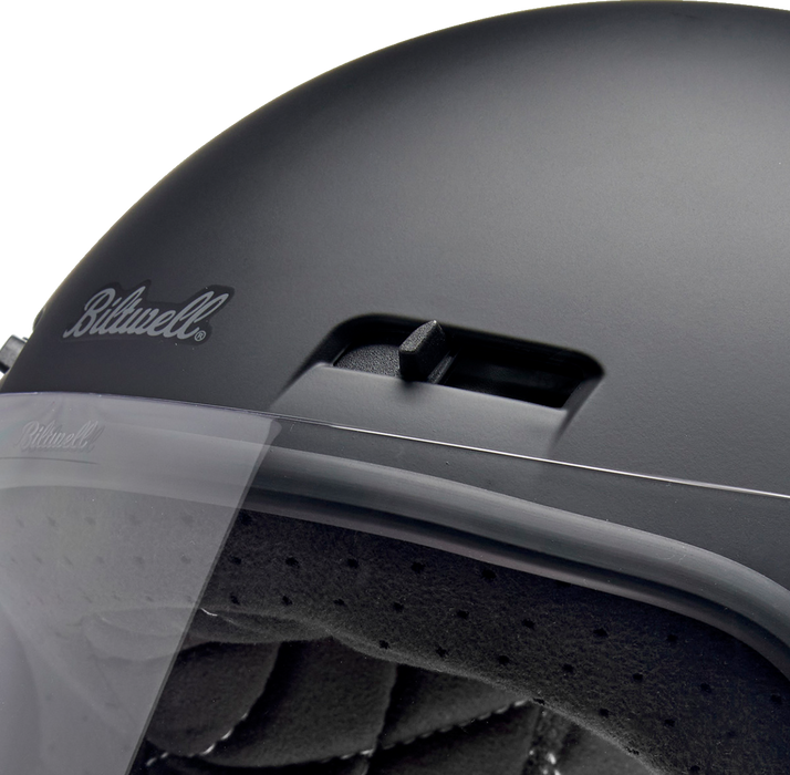 BILTWELL Gringo SV Helmet - Flat Black - Small 1006-201-502