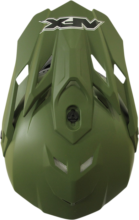 AFX FX-19R Motorcycle Helmet - Matte Olive - XL 0110-7043