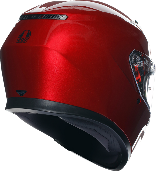 AGV K3 Motorcycle Helmet - Competizione Red - Large 2118381004016L