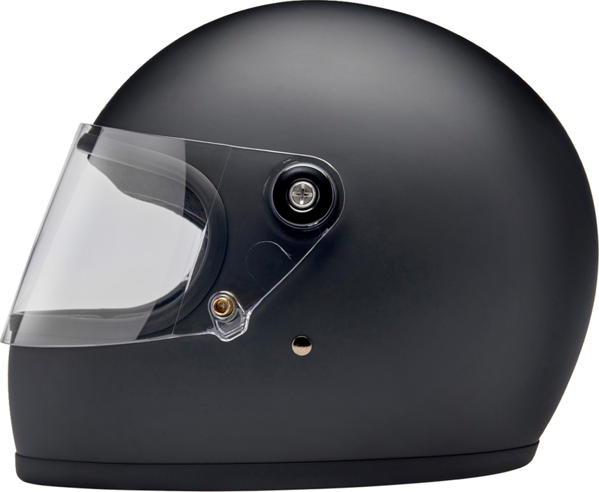 BILTWELL Gringo S Helmet - Flat Black - Small 1003-201-502