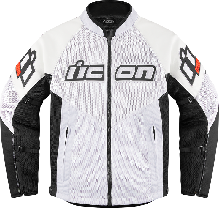 ICON Mesh AF™ Leather Jacket - White - Small 2810-3902