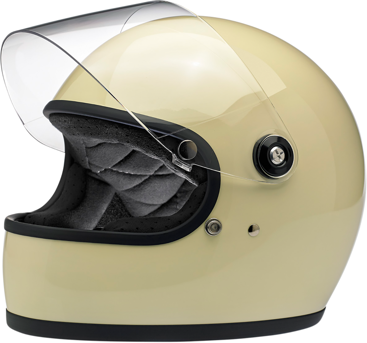 BILTWELL Gringo S Motorcycle Helmet - Gloss Vintage White - XS 1003-102-101