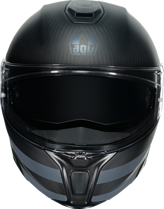 AGV SportModular Helmet - Dark Refractive - Carbon/Black - XL 211201O2IY01415