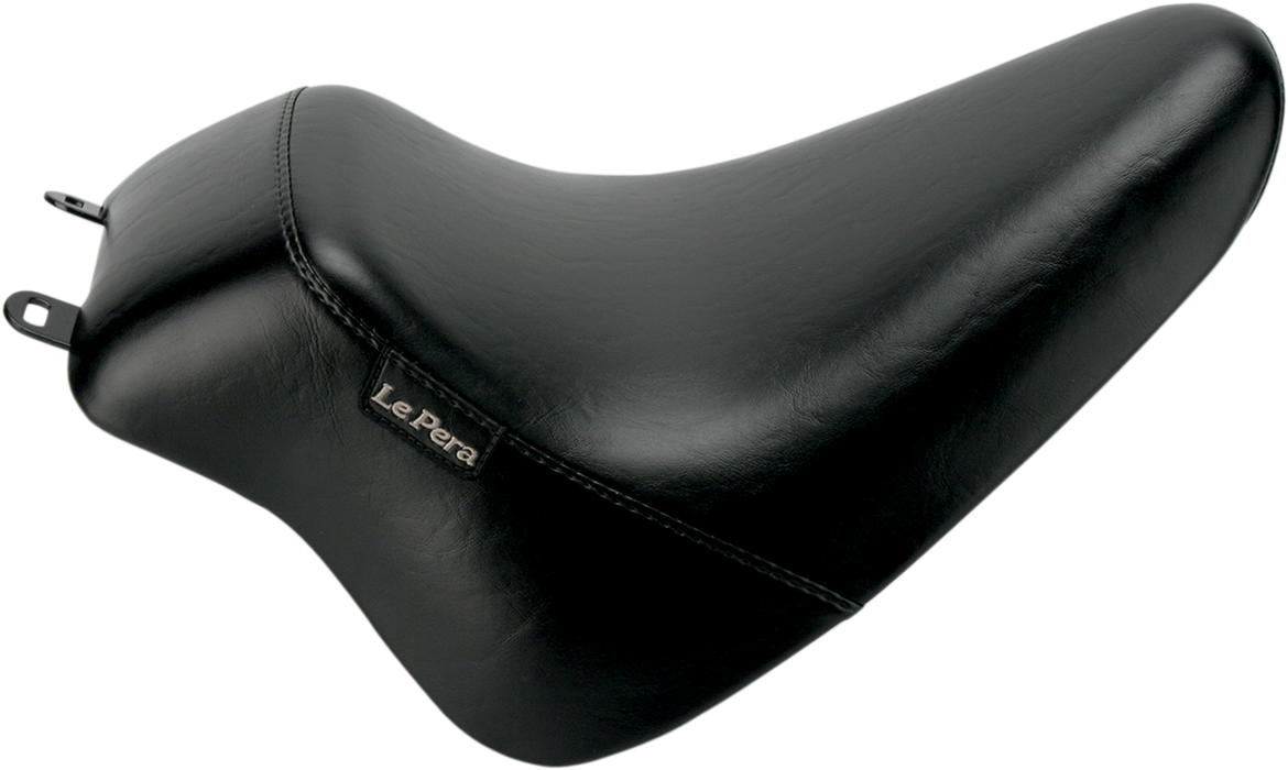 LE PERA Bare Bones Up-Front Solo Seat - Black - FLST '08-'17 LXEU-007