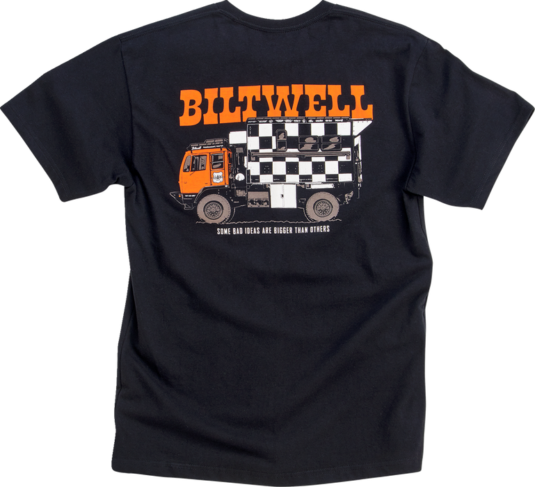 BILTWELL LMTV Pocket T-Shirt - Black - Small 8102-076-002