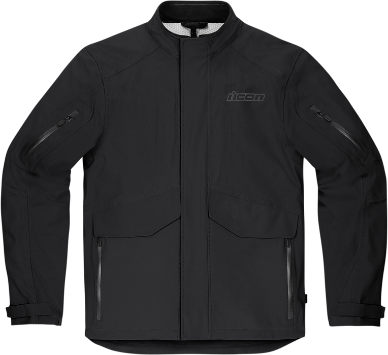 ICON Stormhawk Jacket CE - Black - Medium 2820-5348