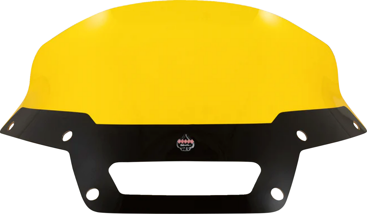 KLOCK WERKS Kolor Flare™ Sport Windshield - 6" - Yellow - FXLRST KWW-02-0624