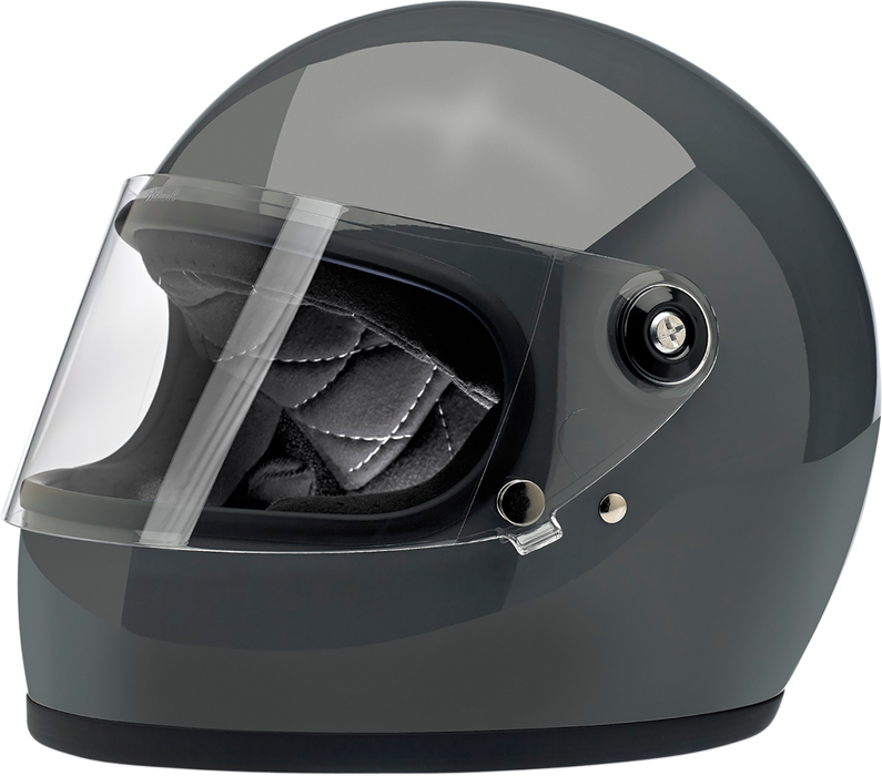 BILTWELL Gringo S Motorcycle Helmet - Gloss Storm Gray - XS 1003-109-101