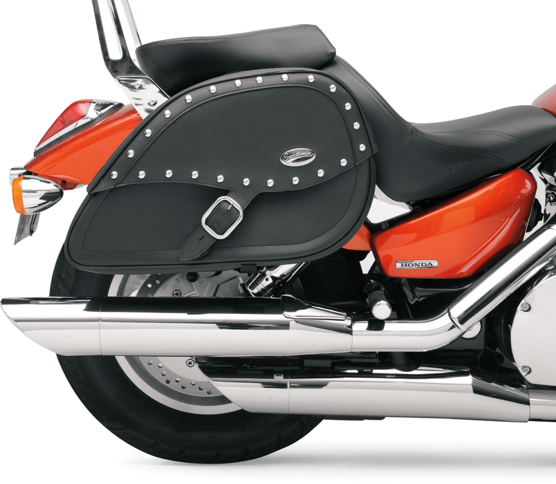 SADDLEMEN Desperado Rigid-Mount Specific-Fit Teardrop Saddlebags - XVS1100 3501-0508