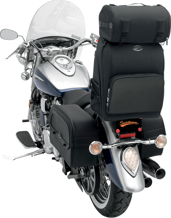 SADDLEMEN S2600 Deluxe Sissy Bar Bag 3515-0081