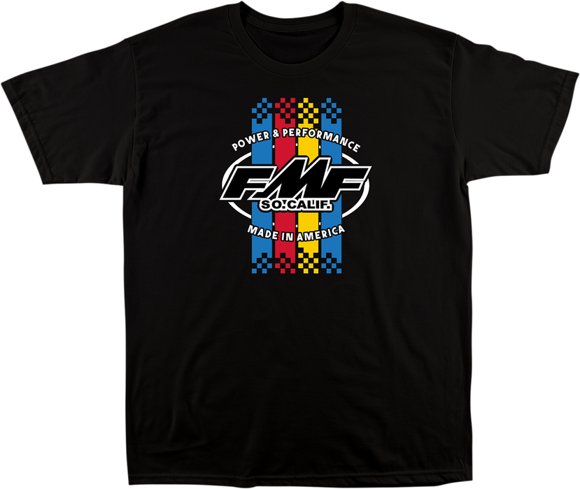 FMF FMF Stripes T-Shirt - Black - Small SP20118904BLKS 3030-19178