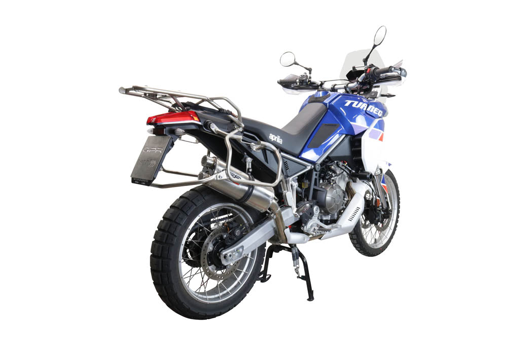 GPR for Bmw R1200GS 2017-2018, Dual Inox, Slip-on Exhaust Including Removable DB Killer and Link Pipe