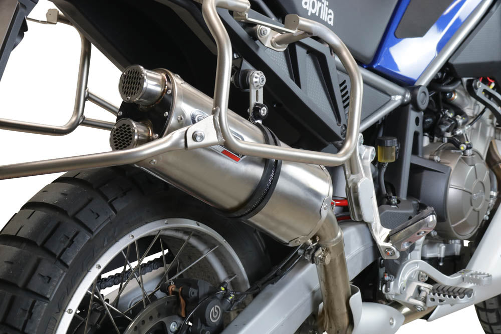 GPR for Bmw R1200GS 2017-2018, Dual Inox, Slip-on Exhaust Including Removable DB Killer and Link Pipe