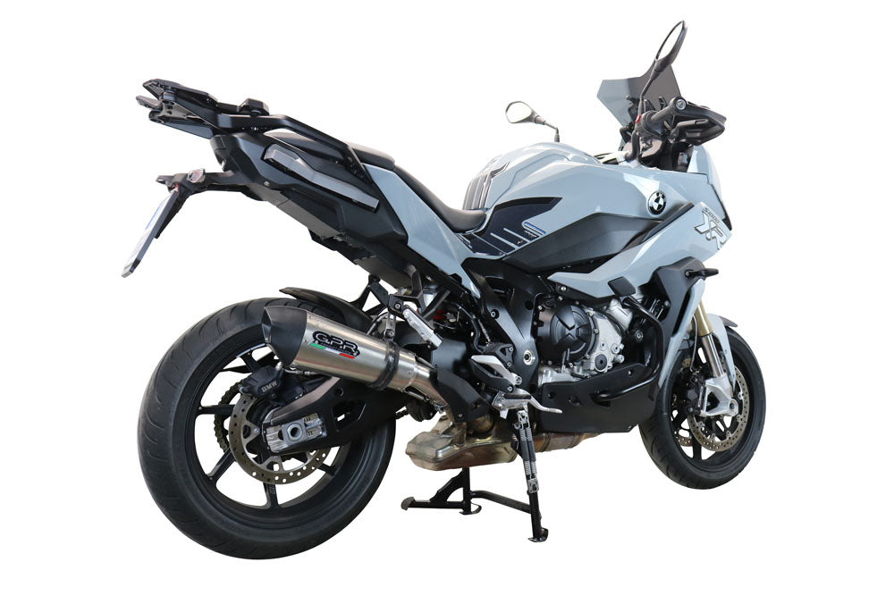 GPR Exhaust for Bmw S1000XR 2020-2023, Gpe Ann. titanium, Slip-on Exhaust Including Link Pipe