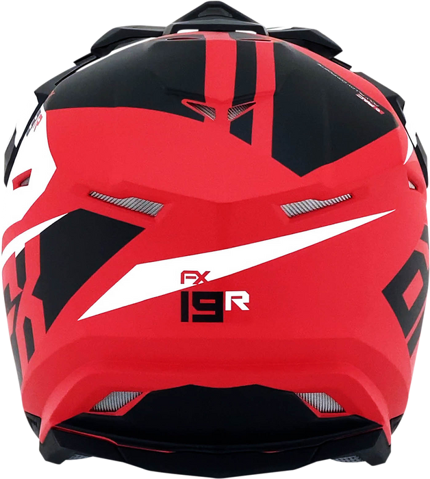 AFX FX-19R Motorcycle Helmet - Racing - Matte Red - Small 0110-7063