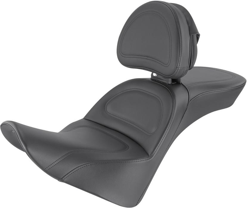 SADDLEMEN Explorer Seat - w/ Driver Backrest - FL '18-'22 818-33-030