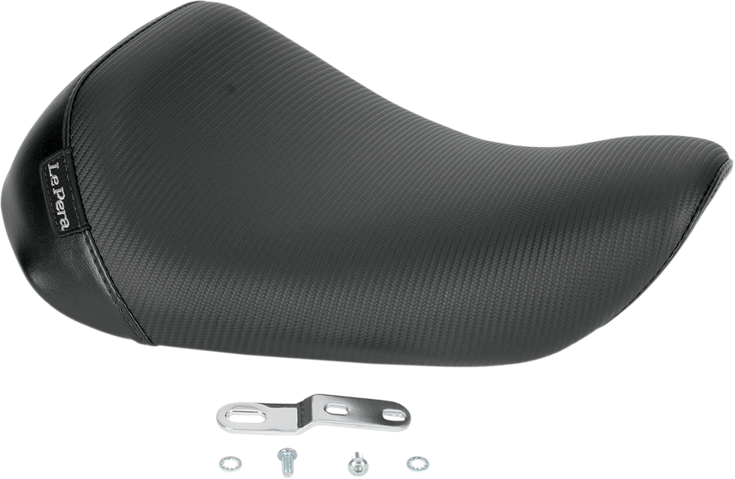 LE PERA Bare Bones Solo Seat - Carbon Fiber - Black - XL LF-006CB