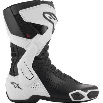 ALPINESTARS SMX-6 V3 Vented Boots - Black/White - US 6.5/EU 40  2223225-21-40