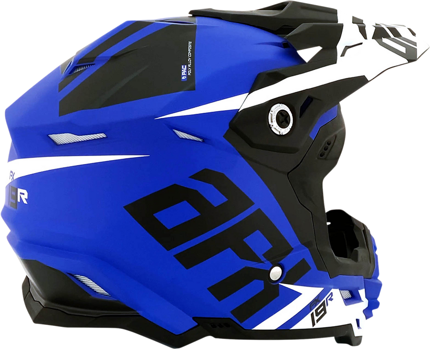 AFX FX-19R Helmet - Racing - Matte Blue - XL 0110-7071