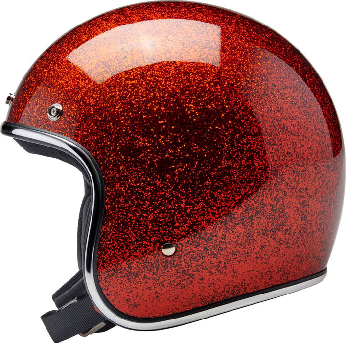 BILTWELL Bonanza Helmet - Rootbeer Megaflake - XL 1001-457-205