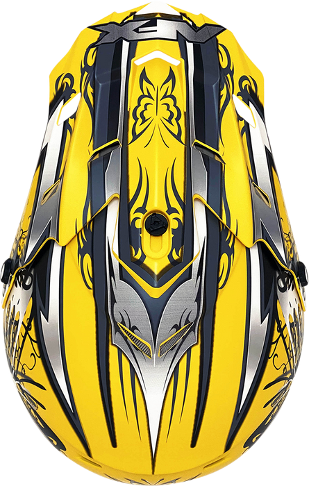 AFX FX-17Y Helmet - Butterfly - Matte Yellow - Small 0111-1393