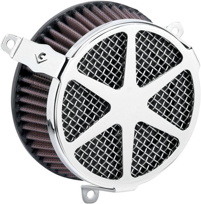 COBRA Air Filter - Spoke - Chrome 606-0100-04-SB