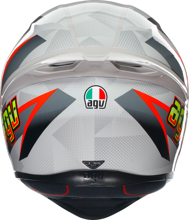 AGV K1 S Helmet - Blipper - Gray/Red - XL 2118394003030XL