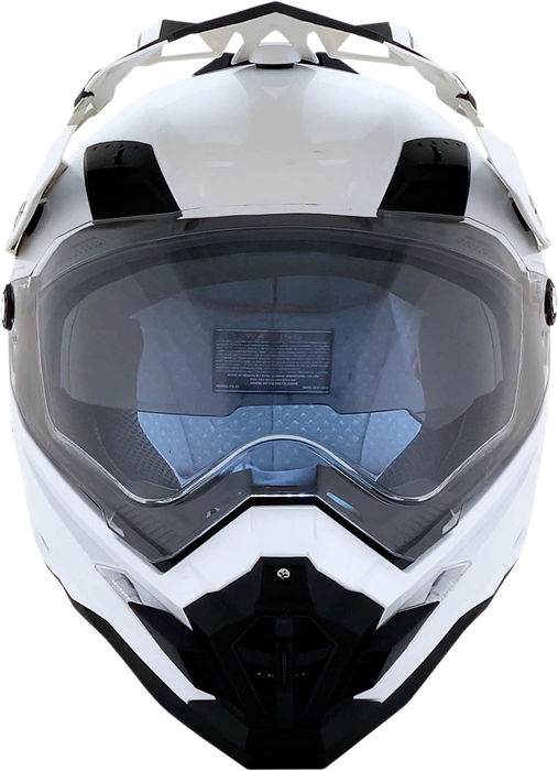 AFX FX-41DS Motorcycle Helmet - Pearl White - Large 0110-3751