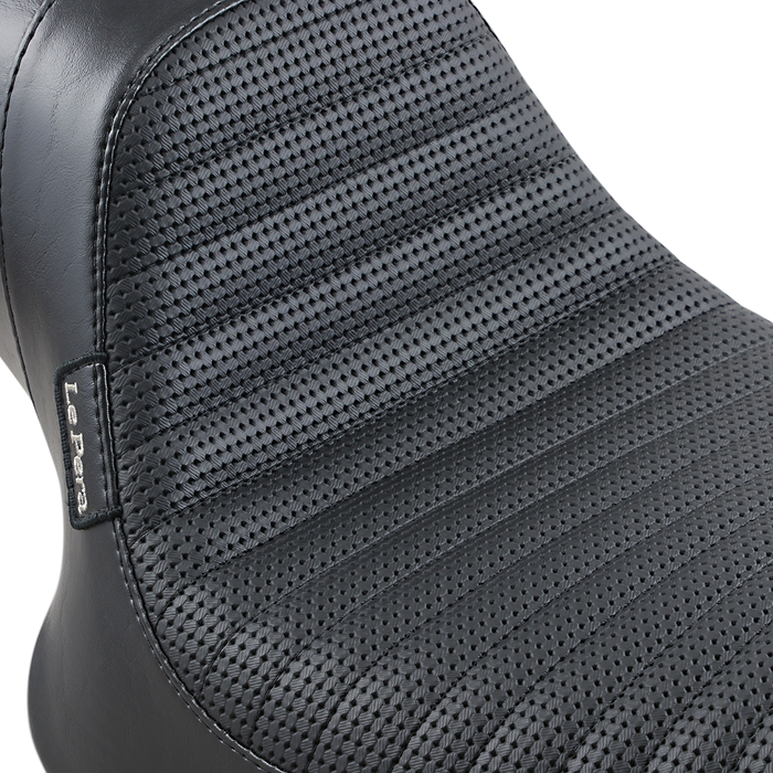 LE PERA Daytona Sport Seat - Basketweave/Pleated - Black L-541BWPT