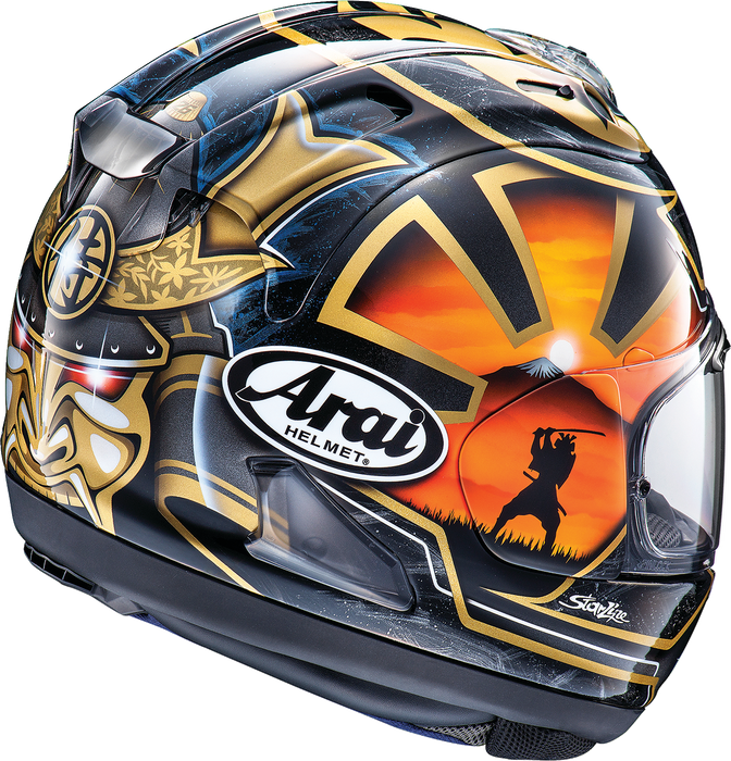 ARAI Corsair-X Motorcycle Helmet - Dani Samurai-2 - Black - Medium 0101-15769