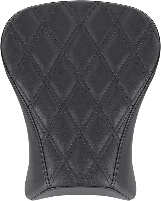 SADDLEMEN Renegade Pillion Pad - Touring - Lattice Stitched - Black - FLSB/FXLR '18-'23 818-29-012LS