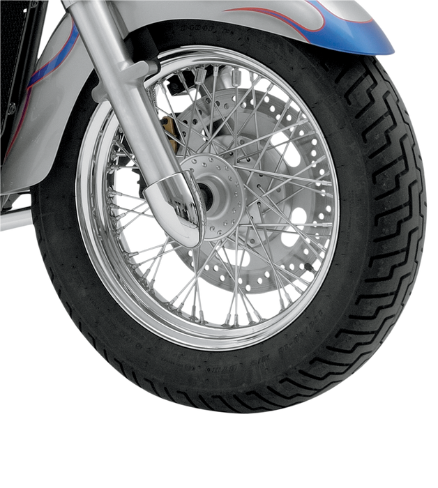 BARON Fork Bullets/Axle Nut Covers - Chrome BA-7800U